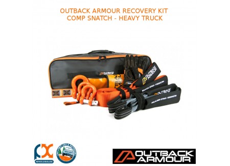 Outback Armour Recovery Kit Comp Snatch - Heavy Truck